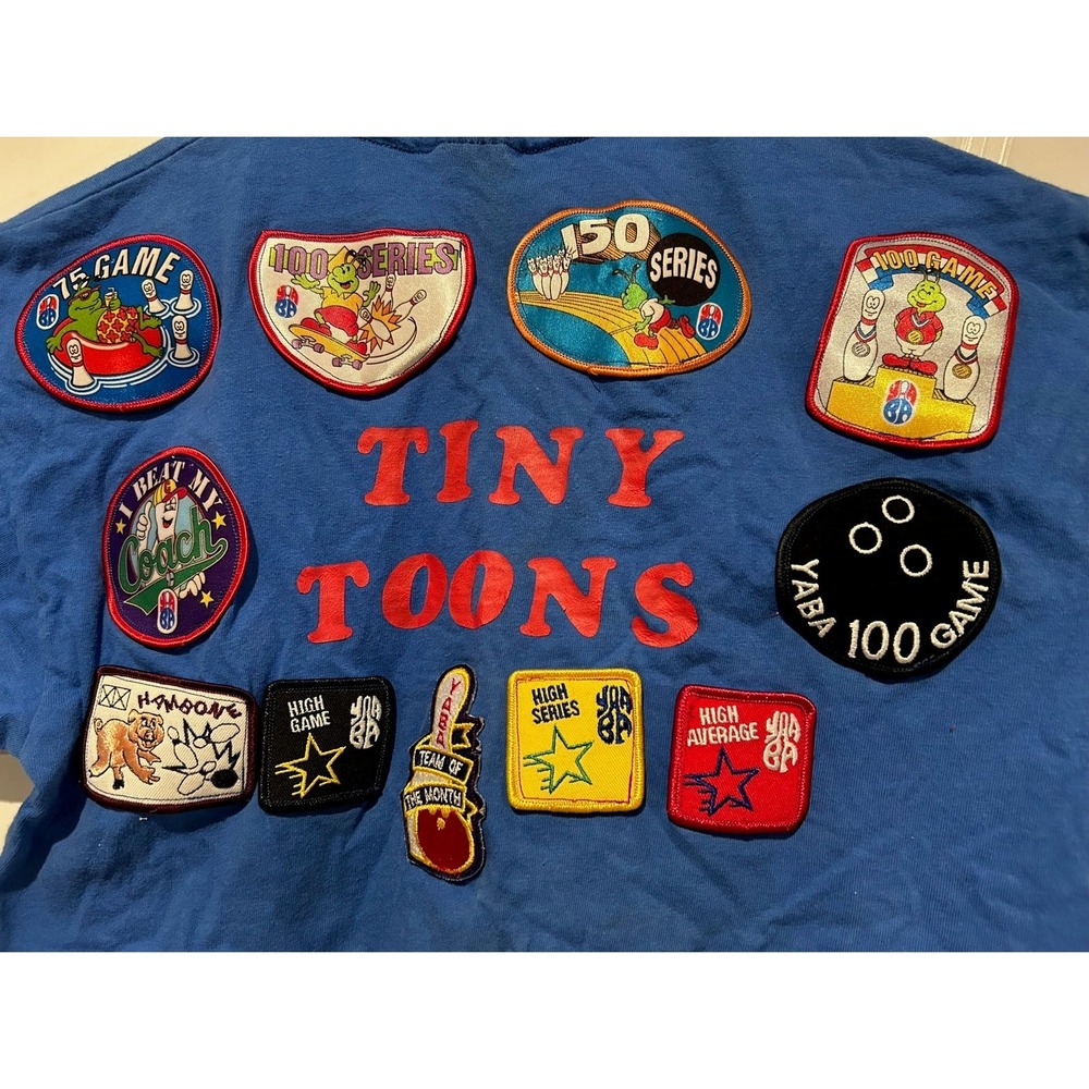 Vintage 90's "Tiny Toons" Bowling PatchWork T-Shirt